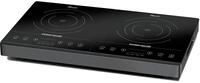 ROMMELSBACHER Doppelkochplatte CT 3402/IN, Induktion, Glaskeramik, Touch...