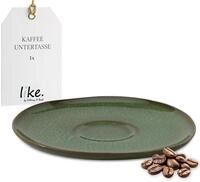 Villeroy & Boch - Lave vert Kaffee-Untertasse Gr&uuml;n | Sp&uuml;lmaschinenfest,