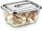 Caso VacuBoxx Inox 2.6 - Vakuum-Frischebeh&auml;lter, 2600 ml Volumen, f&uuml;r