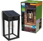 Philips Geri UltraEfficient Solar-Wandleuchte f&uuml;r den Au&szlig;enbereich, quadratisch,