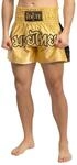 BENLEE Thai Shorts Goldy Gold/Black M