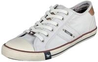 MUSTANG Herren Canvas Sneaker Wei&szlig; EU 46