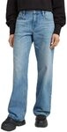 G-STAR Damen Judee Low Waist Loose Jeans Blau (Faded Brilliant Blue D22889-D788-G872)