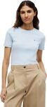 Tommy Hilfiger Damen T-Shirt Kurzarm Slim Cody Rundhalsausschnitt