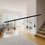 BRILONER - Schienensystem Rail Komplettset, 4x LED Pendel dimmbar, Lampen,