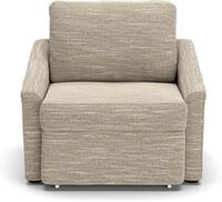 DOMO. collection Sessel Relax, Dauerschl&auml;fer, Boxspring Sofa mit Schlaffunktion,