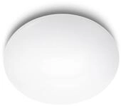 Philips myLiving LED Suede Deckenleuchte, 5W, Wei&szlig;