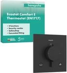 hansgrohe Ecostat Comfort E - Duschthermostat Unterputz mit Sicherungskombination,