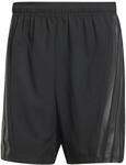 adidas Herren D4T Workout 3 Stripes Shorts, Black, XL 7 inch