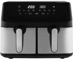 ProfiCook&reg; Hei&szlig;luftfritteuse 2 Kammern | Airfryer | 9 Liter |...