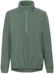 VAUDE Women's Cyclist Air Jacket, Damen Windjacke zum Fahrradfahren, agave, 36