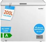 Comfee RCC201WH6(E) Gefriertruhe/82 kWh/Jahr/85cm hoch/200L/Inverter-Kompressor/41dB