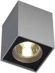 SLV 151514 Altra Dice CL-1 Deckenleuchte, Eckig, GU10, Schwarz / Silbergrau, 7...
