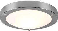 Trio Leuchten Deckenleuchte 6801011-06 Condus, Metall chromfarbig, Glas opal matt