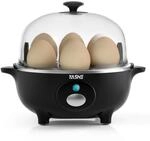 YASHE Eierkocher, 360W Kompakter Egg Cooker Multifunktional, 7 Eier leicht zu Pellen,