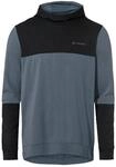VAUDE Men's Qimsa Hoody, Langarmshirt mit Kapuze, Black/Heron, XXL