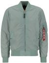 Alpha Industries MA-1 TT Bomberjacke f&uuml;r Herren Dusty Green