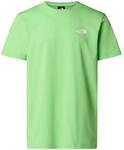 THE NORTH FACE NF0A87NG6II M S/S Simple Dome Tee T-Shirt Herren Meta Lime Gr&ouml;&szlig;e XXL