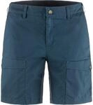 Fj&auml;llr&auml;ven Damen Abisko Hybrid Trail W Shorts, Marineblau, 50 EU