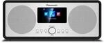 Panasonic RF-D40EG-K Internet- und DAB+/FM-Radio mit Bluetooth, 6 Watt, 7,5 cm