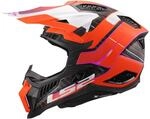 LS2, Motorrad-Crosshelm MX703 X-FORCE GALUO Gloss Orange, XL