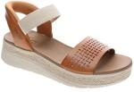 Skechers BOBS SUN RAY, Damen Sneaker, Brown,