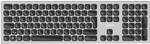 LogiLink ID0213 - Kabellose Multi-Device Tastatur mit BT 5.0, Aluminium Design
