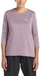 Jack Wolfskin Damen Crosstrail 3/4 W T-Shirt, Wild Blossom, S EU