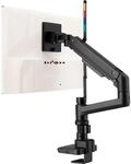 Kensington Premium Heavy Duty Single Monitor Arm, Verstellbarer Monitorst&auml;nder mit