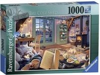Ravensburger Puzzle Erwachsenenpuzzle 1000 Teile - The Cosy Shed, 70 cm x 50 cm