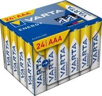 VARTA Batterien AAA, 12 St&uuml;ck (8+4), Longlife Power - Alkaline Micro Batterien LR03