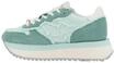SUN68 Unisex Big STARGIRL Canvas Sneaker, Acqua, 40 EU