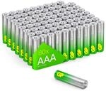 GP Super Alkaline Batterien AAA Micro, LR03, 1,5V, 80 St&uuml;ck Vorratspack, ideal...