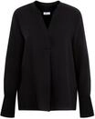 Seidensticker Damen Bluse -Regular Fit - Unifarben - Langarm - 100% Polyester