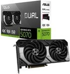 ASUS Dual GeForce RTX 5070 12GB GDDR7 OC Edition Gaming Grafikkarte (NVIDIA Blackwell