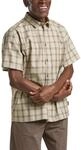 Jack Wolfskin Herren Planalto Shirt Hemd, Check Cold Coffee, XL EU