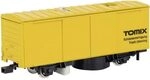 Tomytec - Schienenreinigungswagen H0, gelb - Modelleisenbahn Rollendes Material...