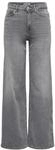ONLY Female Jeans mit weitem Bein ONLMADISON Hohe Taille Weiter Beinschnitt Jeans
