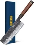 HOSHANHO Japanisches Nakiri Messer Kochmesser, Scharf K&uuml;chenmesser