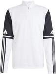 adidas Herren Squadra25 Training Top Sweatshirt, White, S