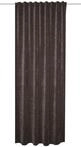 HOMEbasics 085425-6001 - THERMOCHENILLE WOLLY Thermovorhang - mit Kombiband | Stein