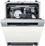 Haier Geschirrsp&uuml;ler teilintegriert 60 cm I Einbausp&uuml;lmaschine Washlens Plus Series