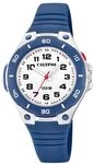 Calypso Kinderuhr Analog - Kautschukarmband Blau - Quarzwerk - Robustes Glas -