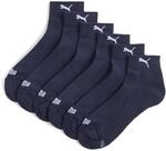 PUMA Unisex Cushioned Quarter 3 pack