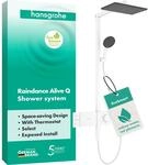 hansgrohe Raindance Alive Q - wassersparendes Duschsystem (EcoSmart) mit Thermostat,
