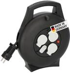 Brennenstuhl Vario Line Kabelbox 3-fach mit USB/Mini-Kabeltrommel f&uuml;r den