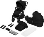 LIONELO MIKA PLUS 2-in-1 Buggy 0-48 Monate bis 22 kg Babywanne bis 9 kg, R&uuml;ckenlehne
