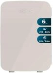 Cecotec Bolero MiniColing MiniColing Mini-K&uuml;hlschrank, 6 l, Bahamas, Beige, 6 l,