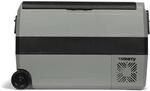 Steamy-E Dual Zone 50 Roller, Elektrische Kompressor K&uuml;hlbox mit Rollen, 44 Liter,
