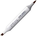 COPIC Sketch Marker Typ E - 15, Dark Suntan, professioneller Pinselmarker, mit einer